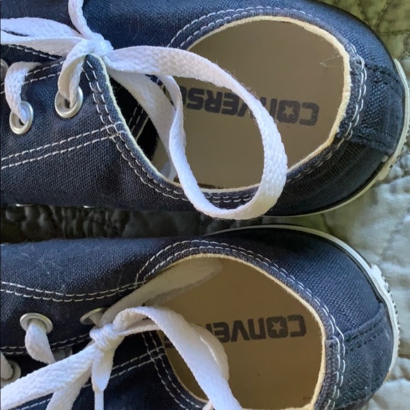 Two pair size 10 Converse - Picture 8 of 9